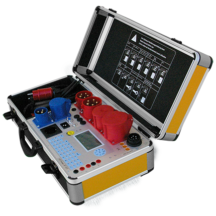  HT-POWER 0701/ 0702 3P CL Gerätetester (DGUV Vorschrift 3) zur Prüfung 1 und 3-phasiger Betriebsmittel bis 24kW