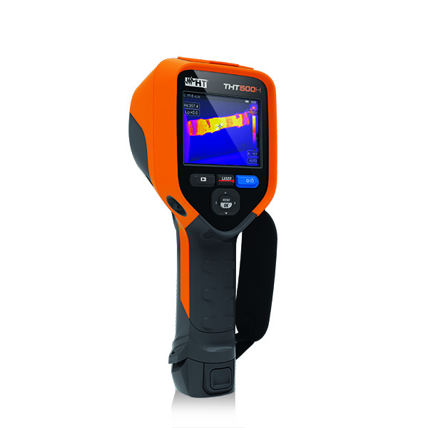  THT500H - Wärmebildkamera mit 160x120 Pixel, Touchscreen, WiFi, Laser, LED bis 1200°C